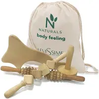 Casmara Naturals Body Feeling Wood Therapy Kit Levissime / 4-tlg. Maderotherapie-Set