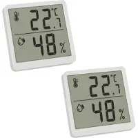 TFA-Dostmann 30.5059.02.02 Thermo- en hygrometer 2 stuk(s)