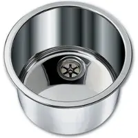 Hollex RVS ronde wasbak - 300mm afmetingen - hoogglans gepolijst