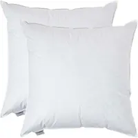 Homescapes kussenvullingen set van 2 – 80×80 cm – eendenveren binnenkussens – OEKO-TEX katoen – RDS-gecertificeerd – wasbaar