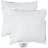 Homescapes kussenvullingen set van 2 – 35×35 cm – eendenveren binnenkussens – OEKO-TEX katoen – RDS-gecertificeerd – wasbaar