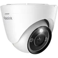 Reolink 12MP PoE beveiligingsdomecamera, ultrahoge definitie, kleurennachtzicht, 2-wegcommunicatie, waterdicht voor buiten - RLC-1224A