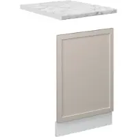 Vicco Frontpaneel Fame-Line GrijsBeige 45 cm , WB Marmer, Model 50404