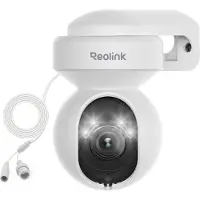 Reolink 5MP Buiten WiFi Camera E1 Outdoor - Pan & Tilt - 3x Optische Zoom - AI-tracking - Detectie van personen/voertuigen/dieren - Tweerichtingsaudio