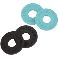 Fender Strap Blocks Zwart / Daphne Blue (4 Stuks) 0990819010