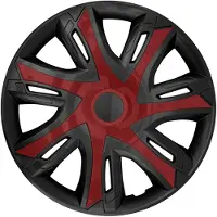NRM - Wieldoppen | N-Power 15' bicolor bordeaux/zwart 4szt