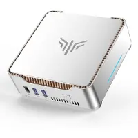 NiPoGi 4K Mini PC - АMD Ryzen 7330U(tot 3,70 GHz) - 16GB LPDDR4 RAM 256GB SSD - Mini pc desktops - WIFI 5 - BT4.2 - Windows 11 Pro