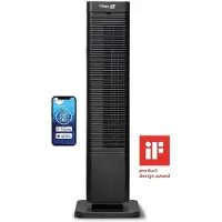 Clean air optima CA-904 Smart Ventilatorkachel 2-in-1 Zwart