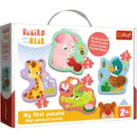 Trefl Dieren Legpuzzel - 5 stukjes - Vanaf 2 jaar