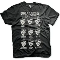DC Comics Batman Unisex Tshirt -XL- The Many Moods Of The Joker Zwart