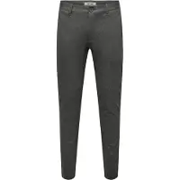 Only & Sons Chino 'ONSMark' zwart gemêleerd
