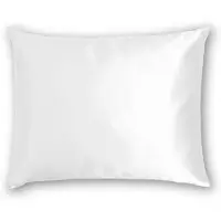 Silk Heaven Zijden kussensloop 60x70cm Wit Hotelsluiting 22 Momme - Kussensloop set - Luxe Silk Kussensloop 100% moerbei zijde - Zijde kussensloop - - 60x70cm / Hotelsluiting