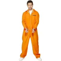 Smiffys Dressing Up & Costumes | Costumes - Police - Escaped Prisoner Costume