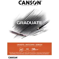 Canson - Schetsboek Graduate Croquis A5 96gr 40vel