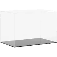 vidaXL Vitrine transparant 56x36x37 cm acryl