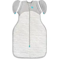 Love to Dream Babyslaapzak Swaddle Up - Inbakeren afbouwen - Baby 3-6 maanden - 6-8.5 kg - Winter - White