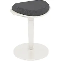 HOMCOM schommelhocker - ergonomisch - in hoogte verstelbaar - grijs