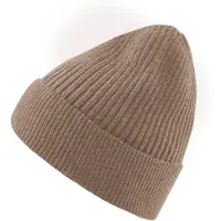 Falke Unisex Basic Fancy Lambswool sneldrogend warm wol muts unisex nutmeg mel - maat 5410