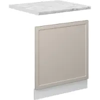 Vicco Fame-Line Frontpaneel – 60 cm, WB Marmer GrijsBeige