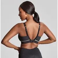 Panache - Freedom Non Wired Non Padded Sport BH - Black/Chalk - 70E