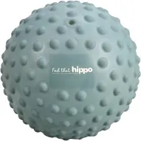 Ginza.se Sensorische Speelbal - Loodblauw - Ø22 Cm - Zachte Noppenbal - Stimuleert tastzin & motoriek - Baby - 6m+