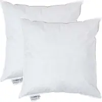 Homescapes kussenvullingen set van 2 – 55×55 cm – eendenveren binnenkussens – OEKO-TEX katoen – RDS-gecertificeerd – wasbaar