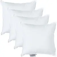 Homescapes kussenvullingen set van 4 – 45×45 cm – supermicrovezel binnenkussens – OEKO-TEX – hypoallergeen – wasbaar