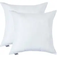 Homescapes kussenvullingen set van 2 – 55×55 cm – supermicrovezel binnenkussens – OEKO-TEX – hypoallergeen – wasbaar