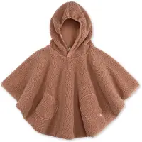 Bemini Reisponcho 9-36m - Warme teddy - Muffin