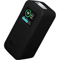 Kwmobile Siliconen powerbank hoes voor Anker Prime Power Bank 20000mAh case - battery case - Powerbank beschermhoes in zwart