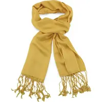Collection JB - Sjaals - Pashmina geel - geel