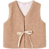 Someone AIDA-SG-13-F Meisjes Gilet - BEIGE