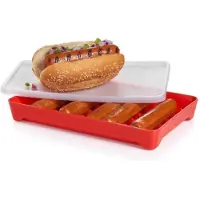 Tupperware hotdog bewaardoos