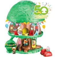 Klorofil Speelset De Magische Speelboom – 50 Jaar Jubileumeditie – Inclusief Figuren, Kleurplaat, Maskers en Stickervel – Ideaal voor Creatief Speelplezier voor Kinderen vanaf 18 Maanden