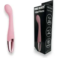 Power Escorts G Spot Princess Buigbare Vibrator - 18 Cm Silicone