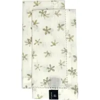 Himla Corinne servet white/pearl - set van 4