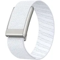 Strap-it Elastisch nylon bandje - geschikt voor de Whoop 5.0 (wit)
