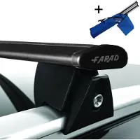 Farad Dakdragers geschikt voor Nissan Qashqai (J12) SUV vanaf 2021 - Wingbar zwart inclusief dakdrager opbergtas