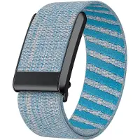 Strap-it Elastisch nylon bandje - geschikt voor Whoop 4.0 (blauw mix)