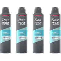 Dove Deo Spray XL - Clean Comfort - Voordeelverpakking 4 x 250 ml