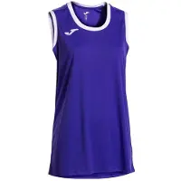 Joma Cancha Dames Mouwloos T-shirt Blauw,Paars M Vrouw