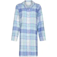 Rebelle - Nachthemd - Frozen Sky - Katoen - Flanel - Blauw - Maat 46