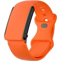Strap-it Siliconen bandje met druksluiting - geschikt voor de Whoop 4.0 (oranje)