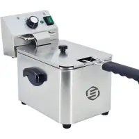 Equivera Frituurpan 4 Liter - Frituurpan - Frituurpan Dubbel - Friteuse - Frituurpannen