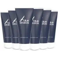 Blue Stratos Douchegel - Voordeelverpakking 6 x 200 ml