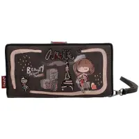 Anekke portemonnee Mademoiselle RFID Wallet Multicolor donkerbruin