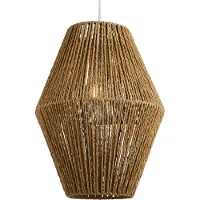Lighto | Hanglamp Rotan Naturel Ø30 cm - Plafondlamp - Japandi Lamp - Eetkamer - Slaapkamer - Woonkamer - Raffi