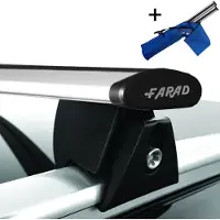 Farad Dakdragers geschikt voor Bmw X1 (E84) SUV 2009 t/m 2014 - Wingbar inclusief dakdrager opbergtas