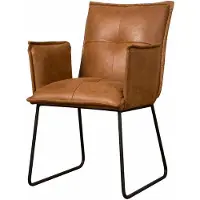 Tower Living Seda armchair - Cognac