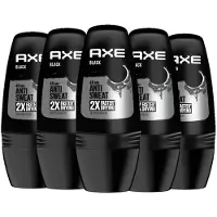 Axe Deo Roller Black - Voordeelverpakking 5 x 50 ml